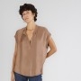 Cafe Noir BLUSA SMANICATA OVER  BIMATERIALE - C7JC0181