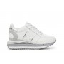 Cafe Noir SNEAKERS IN PELLE CON BANDA LOGO LATERALE - C1DN1330