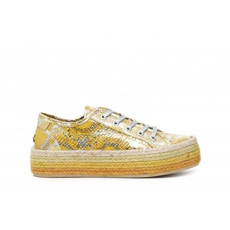 Cafe Noir SNEAKERS FASCIA CORDA DEGRADE' CON TOMAIA PITONATA - C1DG95