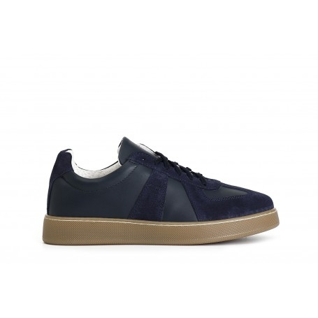 Cafe Noir SNEAKERS IN PELLE E SCAMOSCIATO - C1XN1013