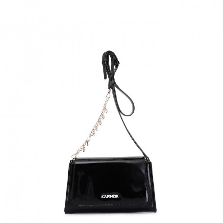 Cafe Noir TRACOLLINA CON PATTINA EFFETTO VERNICE CON DETTAGLIO CATENA E LOGO CHARMS - C3NI0627