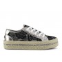 Cafe Noir SNEAKERS FASCIA CORDA IN PIZZO E GLITTER - C1DG95