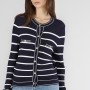Cafe Noir CARDIGAN RIGATO MOTIVO TRAFORO - C7JM0267