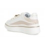 Cafe Noir SNEAKER IN PELLE CON ACCESSORIO SMALTATO - C1DS1013