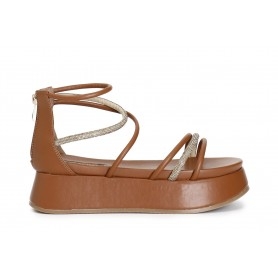 Cafe Noir SANDALO ASIMMETRICO CON MIGNONS - C1XA5563