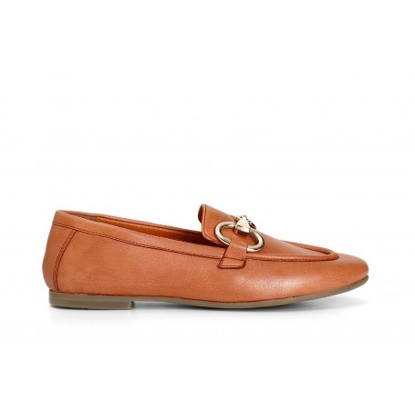 Cafe Noir MOCASSINO IN PELLE CON MORSETTO - C1XL2000