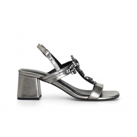Cafe Noir SANDALO A T IN PELLE CON ACCESSORIO GIOIELLO - C1XM9533