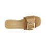 Cafe Noir CIABATTA IN PELLE SCAMOSCIATA E RAFFIA CON FIBBIA - C1XO5555