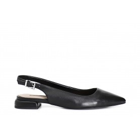 Cafe Noir BALLERINA IN PELLE CON LACCIO DIETRO - C1XV1046