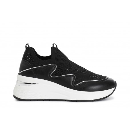 Cafe Noir SLIP-ON IN TESSUTO E PELLE RIVESTITA - C1DN9200