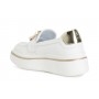 Cafe Noir MOCASSINO IN PELLE CON ACCESSORIO SMALTATO - C1DS1012