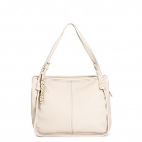 Cafe Noir SHOPPING MORBIDA  IN MATERIALE CON GRANA, TRACOLLA CON APPLICAZIONEDI LETTERING - C3NB0806