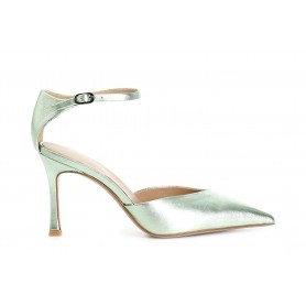 Cafe Noir DÃCOLLÃTÃ IN PELLE LAMINATA CON LACCIO ALLA CAVIGLIA - C1NA2023