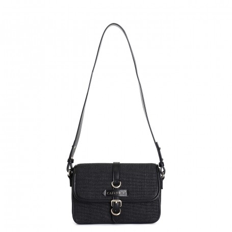 Cafe Noir BORSA A TRACOLLA CON PATTINA IN PAGLIA - C3MF0801