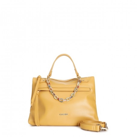 Cafe Noir BAULETTO CON TASCA SUL DAVANTI E DECORAZIONE DI CATENA SMALTATA MULTICOLOR - C3WG0817