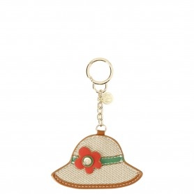 Cafe Noir PORTACHIAVI  CAPPELLO CON FIORE,MEDAGLIETTA CON LOGO - C4AS0802