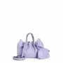 Cafe Noir TOTE  CON MOTIVO DI ARRICCIATURA , TRACOLLA REMOVIBILE - C3WD0809