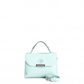 Cafe Noir BORSA A MANO CON PATTINA IN MATERIALE CON GRANA E RIFINITURE IN STAMPA PITONE, C - C3YF0809