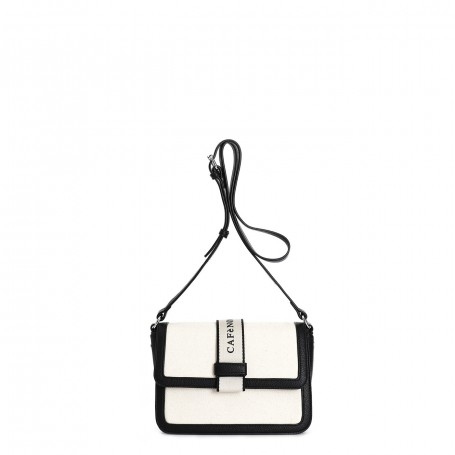 Cafe Noir TRACOLLA CON PATTINA IN CANVAS CON  PROFILI , LOGHI IN TPU , APPLICAZIONE DI NAS - C3YD0805