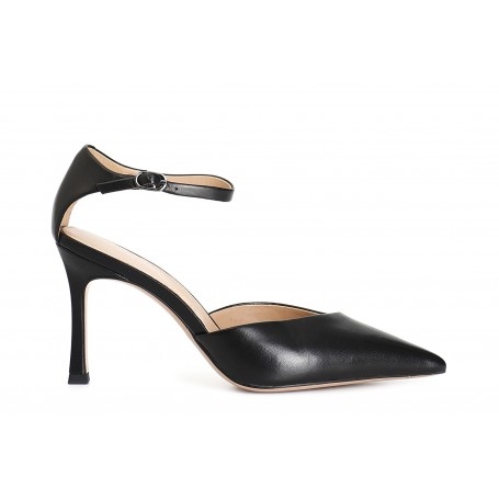 Cafe Noir DÃCOLLÃTÃ IN PELLE CON LACCIO ALLA CAVIGLIA - C1NA4023