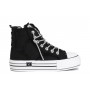 Cafe Noir SNEAKER MID IN CANVASS CON LACCI STRASS - C1DM9112