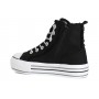 Cafe Noir SNEAKER MID IN CANVASS CON LACCI STRASS - C1DM9112