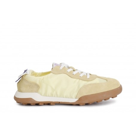Cafe Noir SNEAKERS ALLACCIATA IN TESSUTO NYLON E PELLE SCAMOSCIATA - C1DG9601