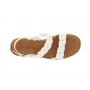 Cafe Noir SANDALO FRATE SU ZEPPA FASCIA RAFIA - C1HN9007