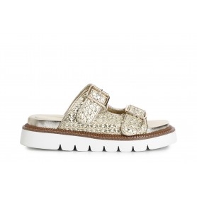 Cafe Noir CIABATTA DOPPIA FIBBIA CON INTRECCIO - C1GM9045