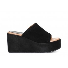 Cafe Noir CIABATTA IN PELLE SCAMOSCIATA - C1HM6062