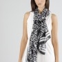 Cafe Noir FOULARD STAMPA GEOMETRICA - C4JU0128