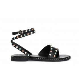 Cafe Noir SANDALO ASIMMETRICO IN PELLE - C1GG1104