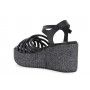 Cafe Noir SANDALO GILDA SU ZEPPA FASCIA RAFIA - C1HN9006