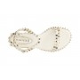 Cafe Noir SANDALO GILDA IN PELLE CON BORCHIE MULTICOLOR - C1GF2101
