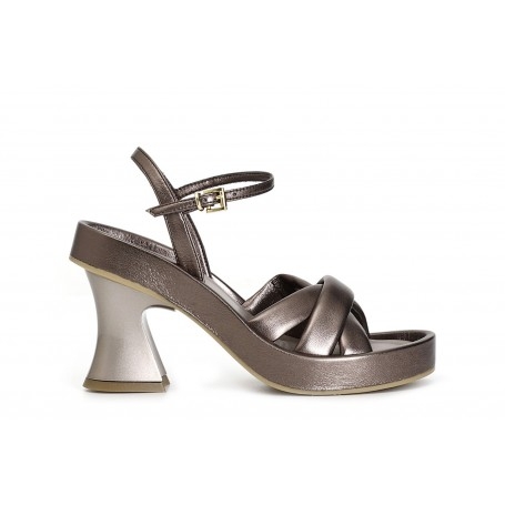 Cafe Noir SANDALO 3 FASCE METALLIZZATO - C1ME9006