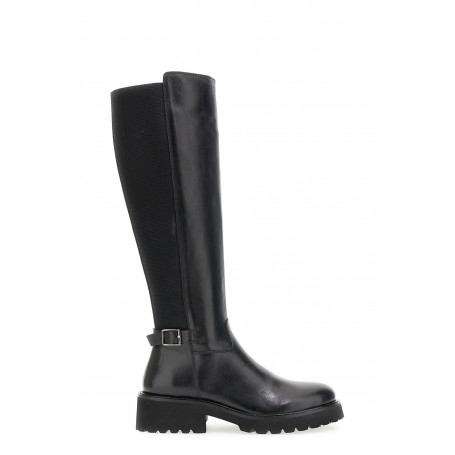 Cafe Noir STIVALE IN PELLE CON ELASTICO E CERNIERA - C1XL1505