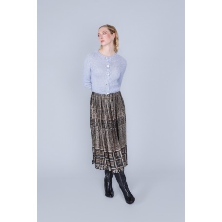 Cafe Noir CARDIGAN CON PAILETTES E BOTTONI GIOIELLO - C7JM0303