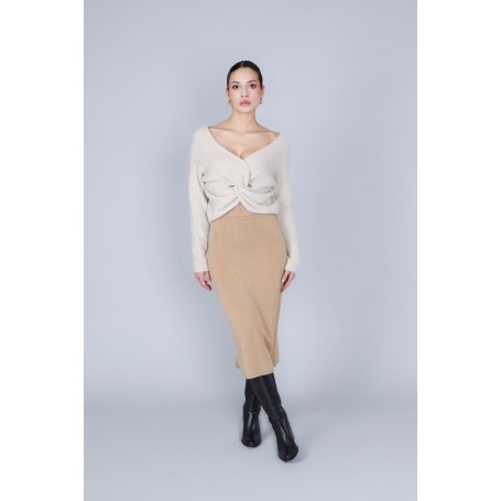 Cafe Noir MAGLIA CON NODO - C7JM0322