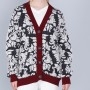 Cafe Noir MAXY CARDIGAN LAVORAZIONE JACQUARD - C7JM0336
