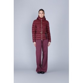 Cafe Noir PIUMINO CORTO CON CINTURA LOGATA - C7JN0118