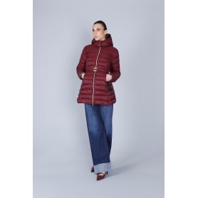 Cafe Noir PIUMINO AVVITATO CON CINTURA LOGATA - C7JN0119