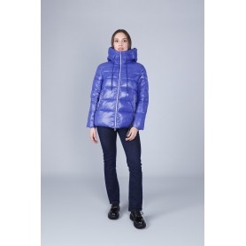 Cafe Noir PIUMINO DALLA LINEA SVASATA CON CAPPUCCIO - C7JN0122