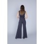Cafe Noir PANTALONE PALAZZO TESSUTO ELASTICIZZATO - C7JP0269