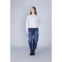 Cafe Noir MAGLIA GIROCOLLO CON SCRITTA RICAMATA - C7JM0272