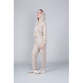 Cafe Noir FELPA FULL ZIP IN FELPA MANO CALDA - C7JF0116