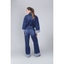 Cafe Noir DENIM WIDE LEG CON STRAS DAVANTI - C7JJ0182