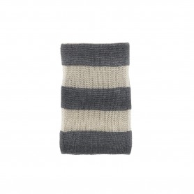 Cafe Noir SCIARPA RIGATA DETTAGLIO LUREX - C4JU0145