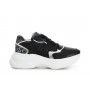 Cafe Noir SNEAKERS IN PELLE CON LOGO IN RILIEVO - C1DF1001