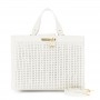 Cafe Noir TOTE CON INFILATURA E ACCESSORIO LUCCHETTO - C3NB0606