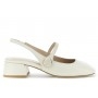 Cafe Noir BALLERINA IN PELLE VERNICE CON ACCESSORIO BOTTONE - C1FD2001